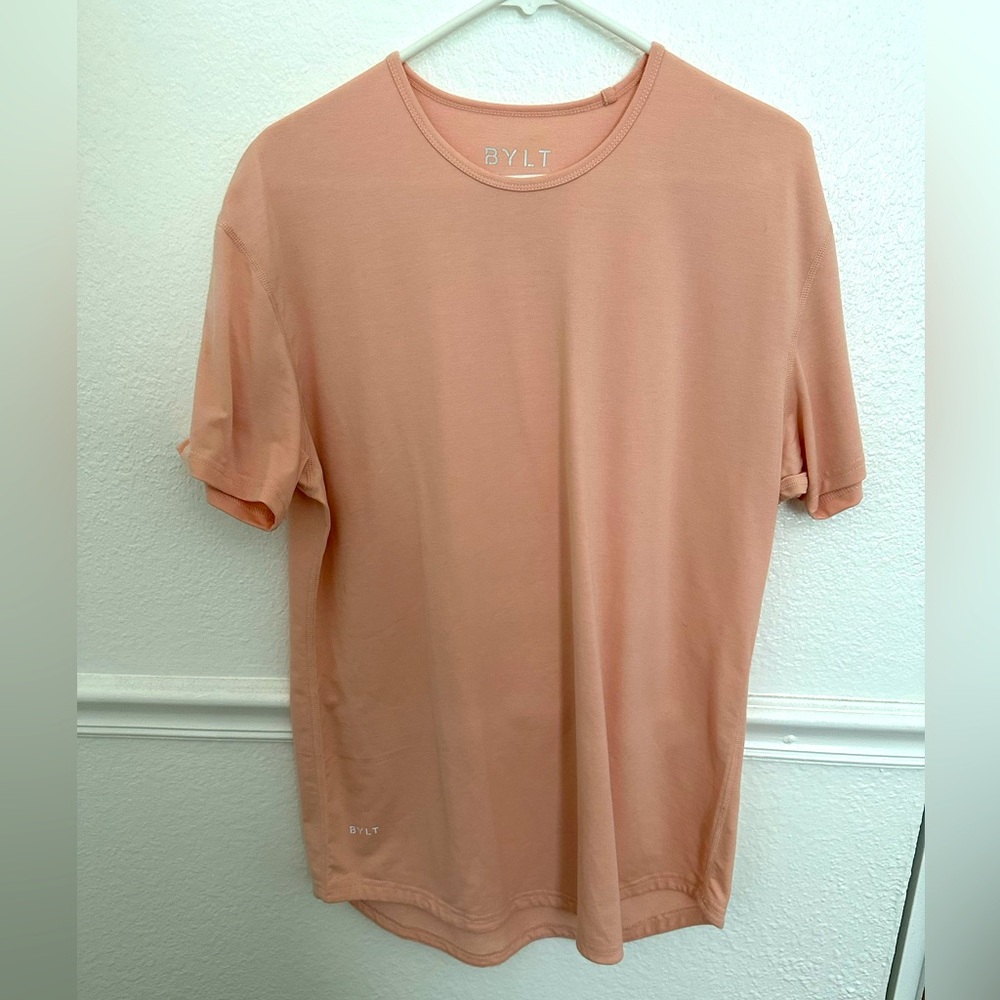 BYLT Drop Cut t shirt - light pink - size Large - only worn once!